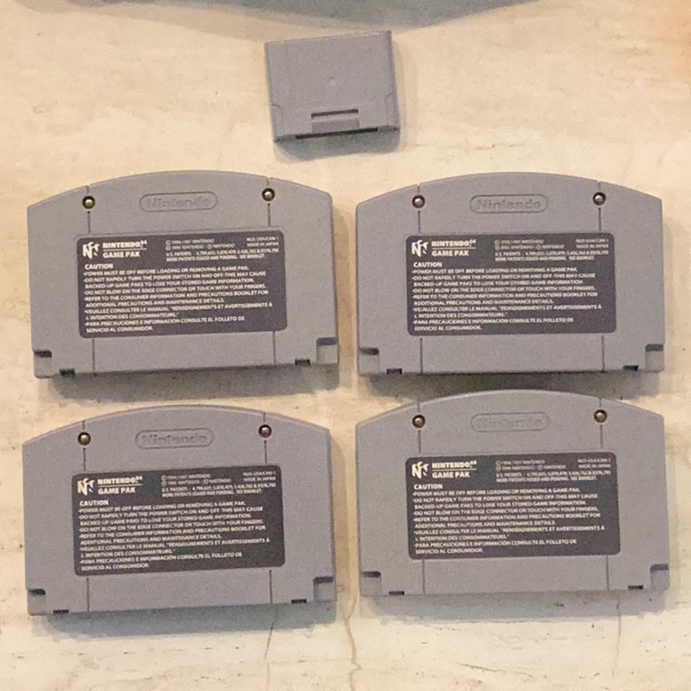 Nintendo 64 Console & Pokemon Mario Games & 2 Controllers N64 Original Authentic - Picture 6 of 14
